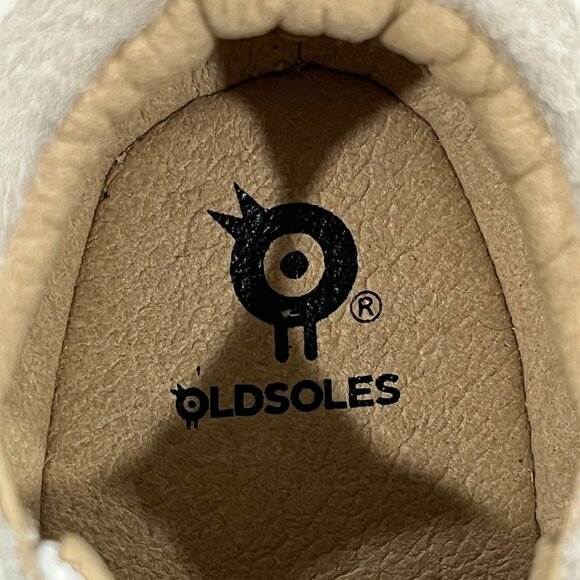 Old Soles Boy's and Girl's Thor Pave, Snow / Navy 6-9 months - Picture 9 of 10